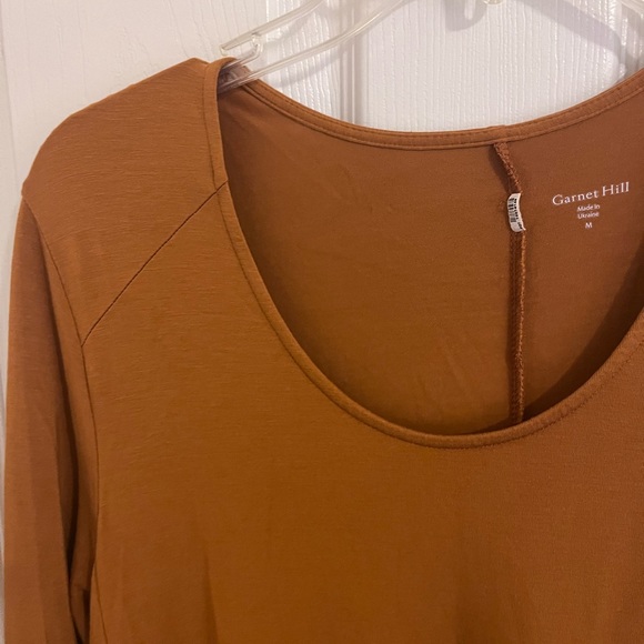 Garnet Hill Long Sleeve Dress. Size Medium. - Picture 4 of 6